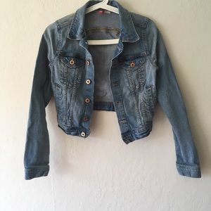 Cropped Jean Jacket